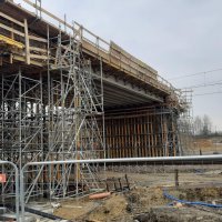 Postęp prac na budowie obwodnicy Podolsza DW 781