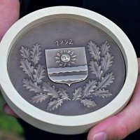 Przewodniczący Rady Miejskiej w Zatorze Stanisław Orlicki oraz Burmistrz Zatora Mariusz Makuch odznaczeni medalem Zasłużony dla Berekfürdő