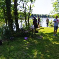 Zawody wędkarskie z okazji Dnia Dziecka