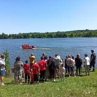 Zawody wędkarskie z okazji Dnia Dziecka