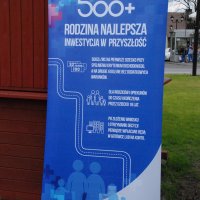 500 bus na zatorskim rynku