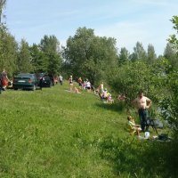 Zawody wędkarskie z okazji Dnia Dziecka