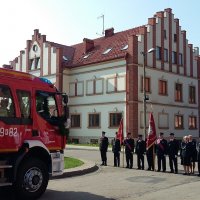 Uroczyste przekazanie  nowego wozu strażackiego OSP w Zatorze