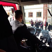 Uroczyste przekazanie  nowego wozu strażackiego OSP w Zatorze