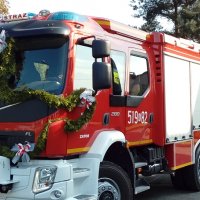 Uroczyste przekazanie  nowego wozu strażackiego OSP w Zatorze