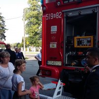 Uroczyste przekazanie  nowego wozu strażackiego OSP w Zatorze