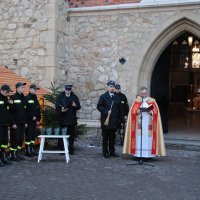 Poświęcenie oraz oficjalne przekazanie nowego wozu bojowego   dla   OSP Podolsze