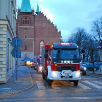 Poświęcenie oraz oficjalne przekazanie nowego wozu bojowego   dla   OSP Podolsze
