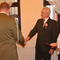 Uroczystość wręczenia medali „Za zasługi dla obronności kraju”