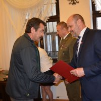 Uroczystość wręczenia medali „Za zasługi dla obronności kraju”