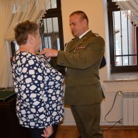 Uroczystość wręczenia medali „Za zasługi dla obronności kraju”