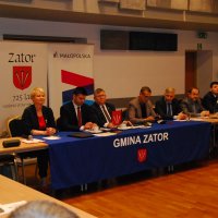 Spotkanie przedstawicieli samorządów Powiatu Oświęcimskiego z Zarządem Województwa Małopolskiego