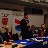 Spotkanie przedstawicieli samorządów Powiatu Oświęcimskiego z Zarządem Województwa Małopolskiego