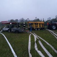 Akcja przeciwpowodziowa na terenie Gminy Zator w dniach 23-25 maja 2019 r.   