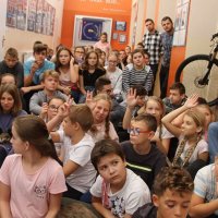 Szkołę w Graboszycach odwiedziła jej była uczennica, zawodniczka UKS SOKÓŁ.