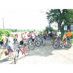 Zdjęcie uczestnik&oacute;w &bdquo;Rowerowego Czwartku&rdquo;